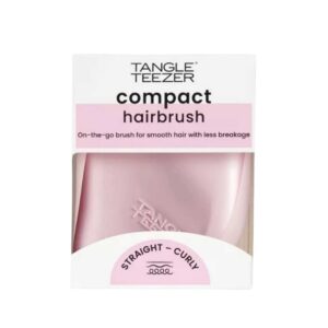 Compact Styler Pink Matte chrome - Tangle Teezer