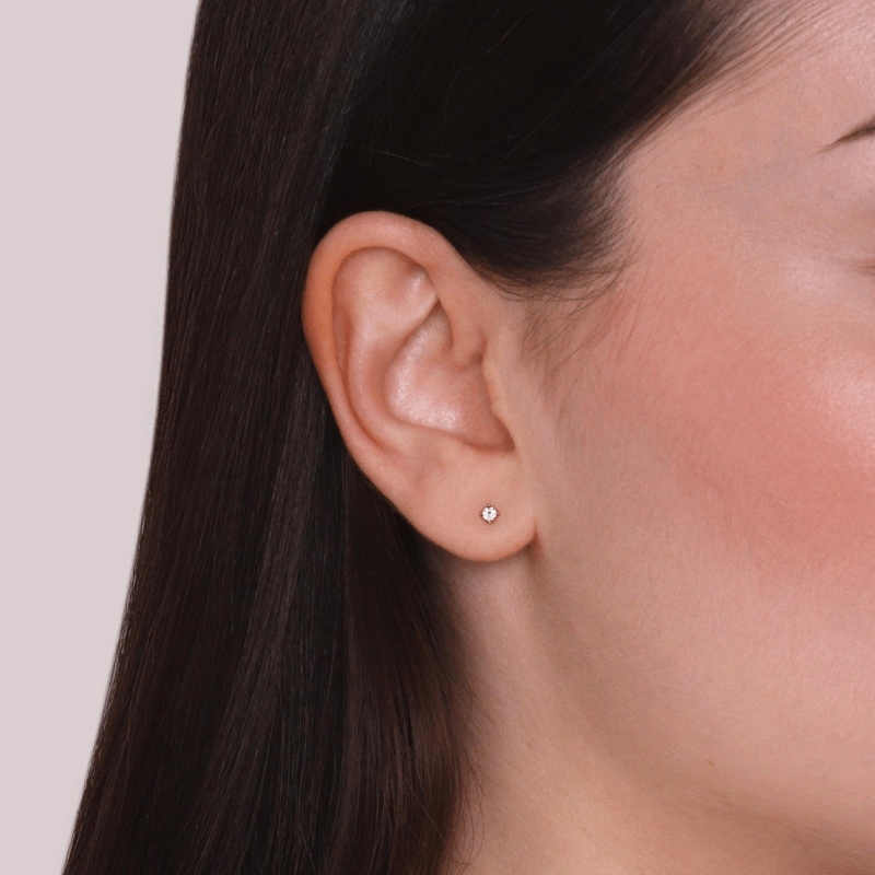 Orecchini punto luce "Sara" Oro - Veramé - immagine 2