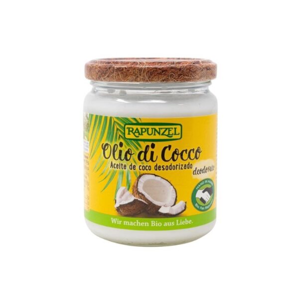 Olio di cocco deodorato 200gr - Rapunzel