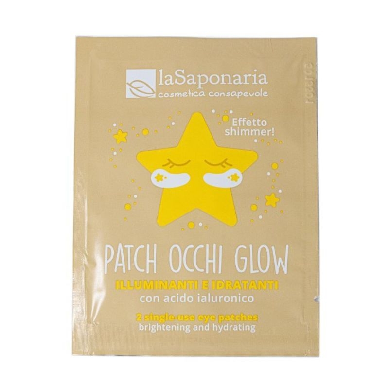 Patch Occhi Glow con Acido Ialuronico - La Saponaria