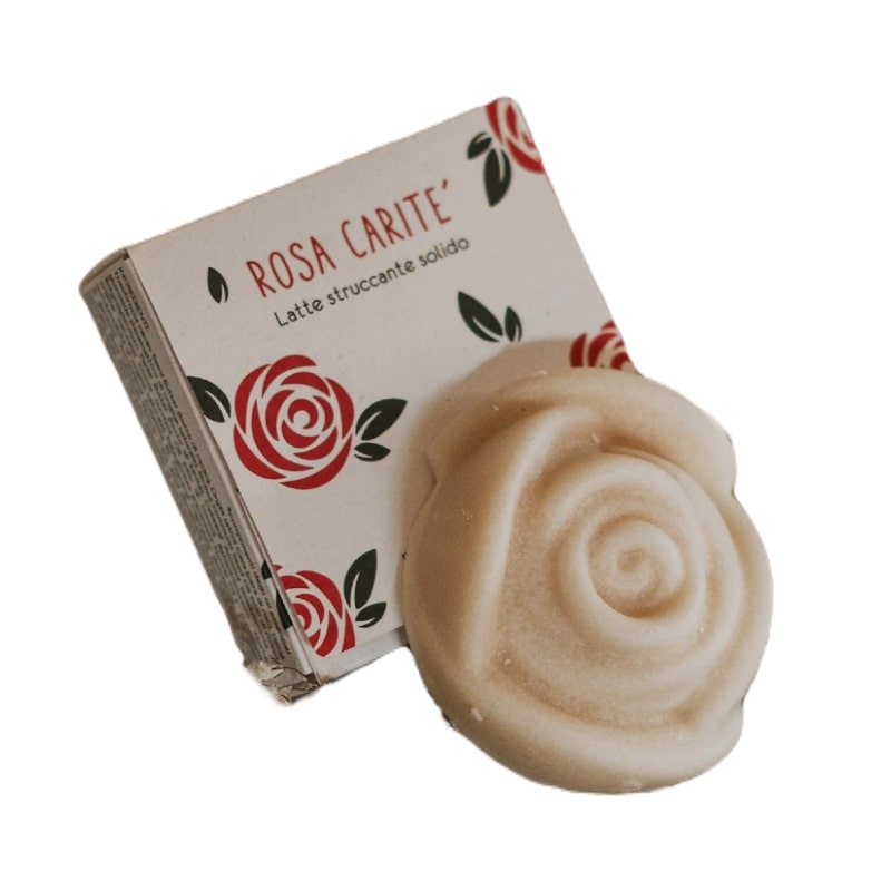 Rosa Carité - Struccante Solido alla Cera di Rosa per una Detersione Delicata - Ethical Grace