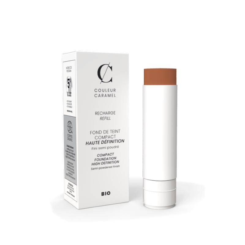 Ricarica - Fondotinta compatto "haute définition" 14 Beige hale - Couleur Caramel