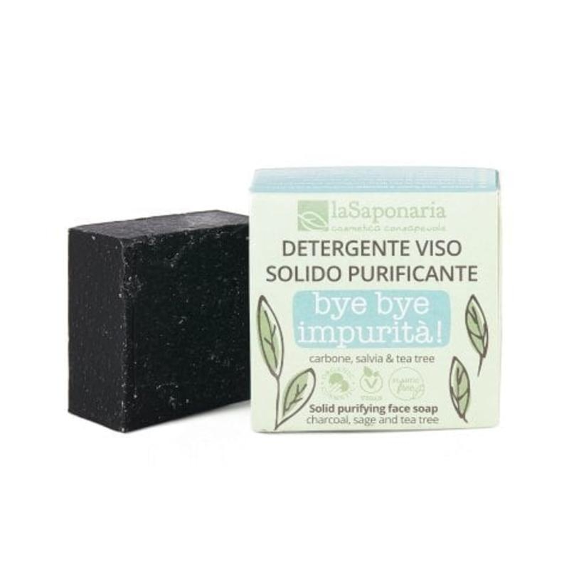 Bye Bye Impurità! - Detergente Viso Purificante Solido - La Saponaria