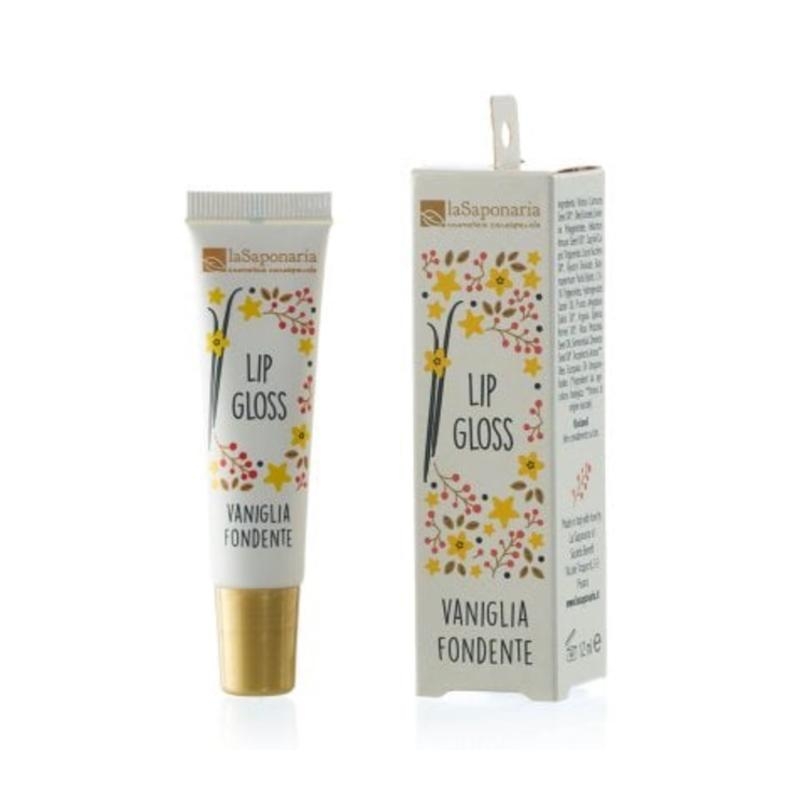 Lip gloss trasparente - Vaniglia fondente - La Saponaria