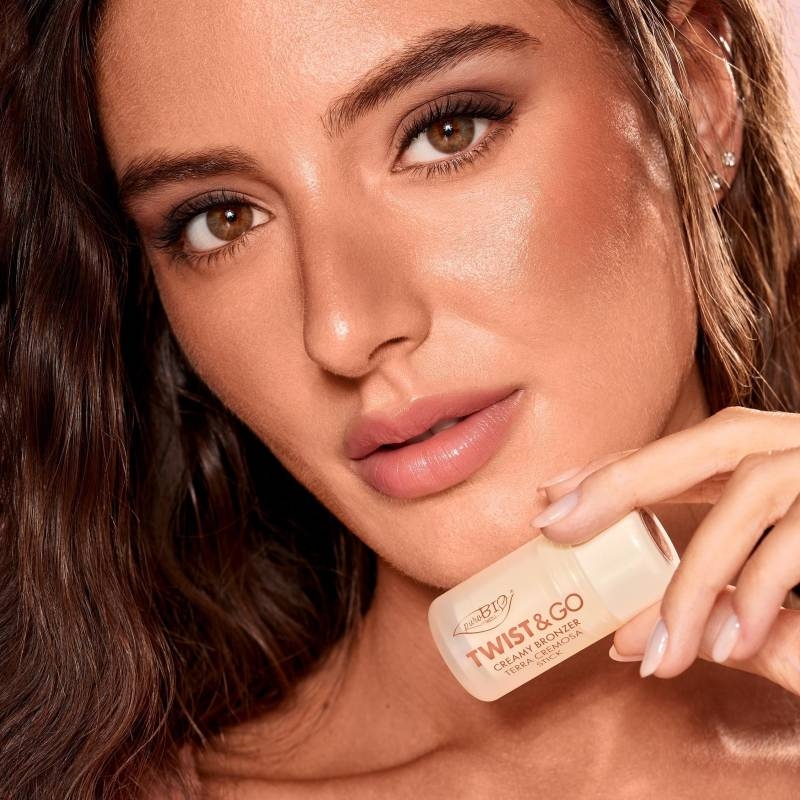 Twist&Go Stick Viso Terra Cremosa 02 Biscotto - puroBio