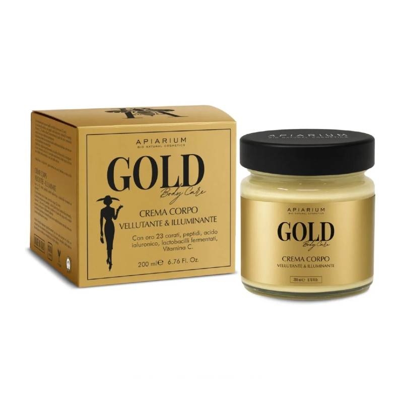 Crema corpo Gold 200ml - Apiarium