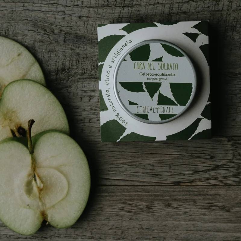 Cura del Soldato - Crema-gel viso per pelle grassa e impura - Ethical Grace