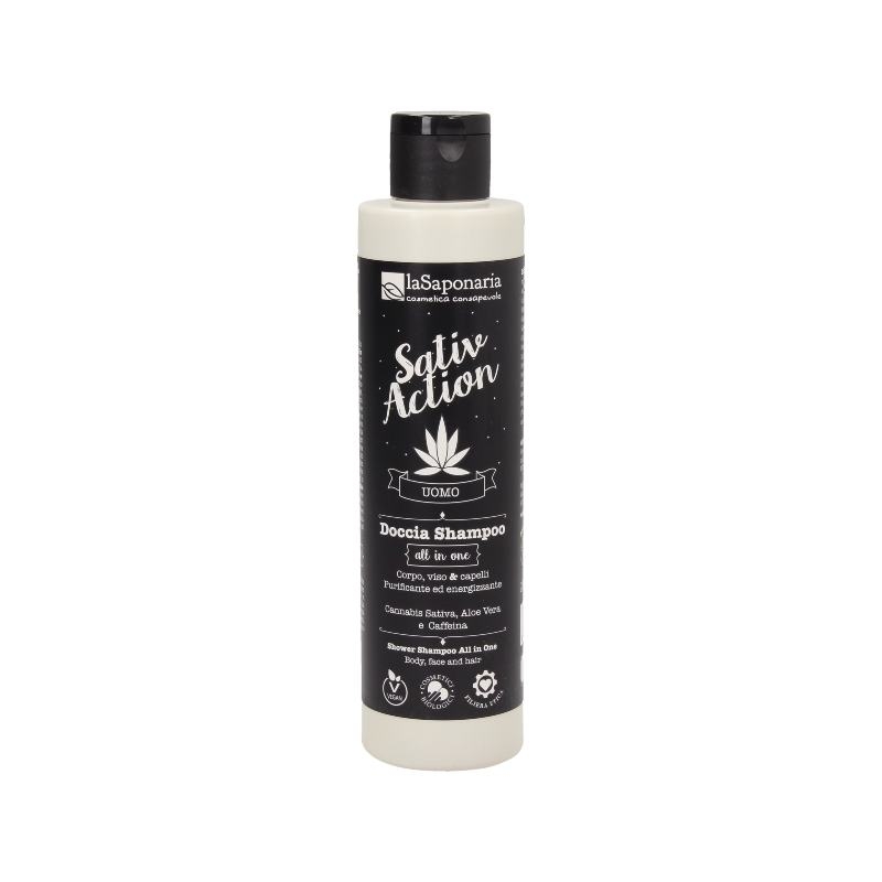 Doccia Shampoo All in One 200ml - SativAction - La Saponaria