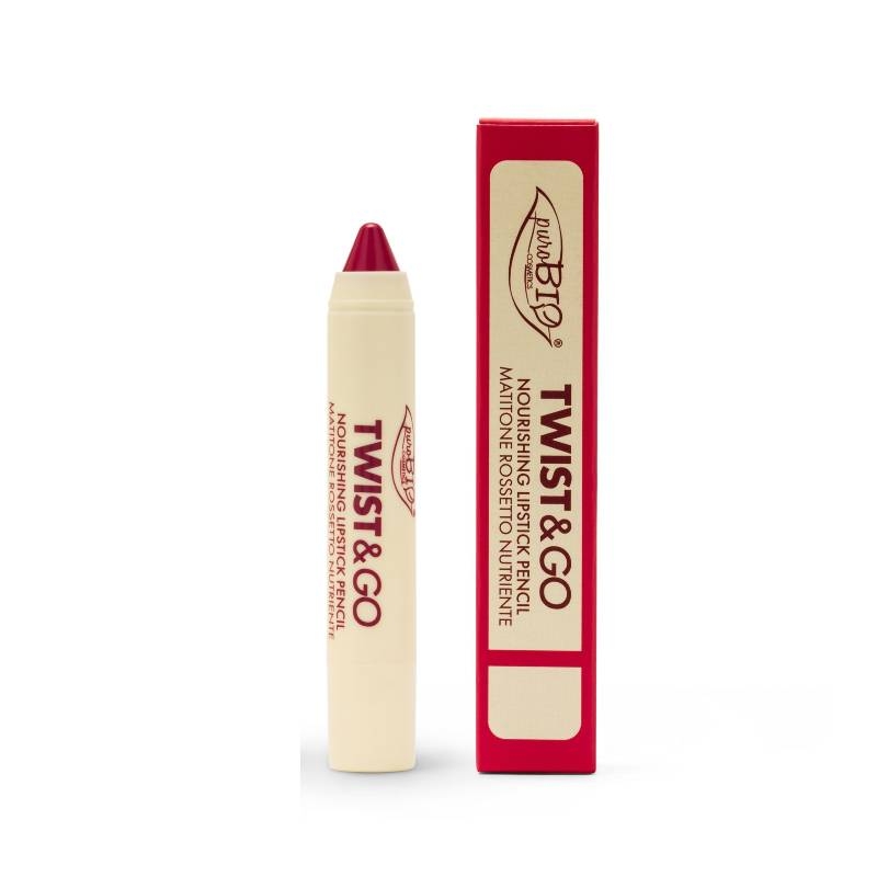 Twist&Go Matitone Rossetto Nutriente 504 Rosa Indiano - puroBio - immagine 2