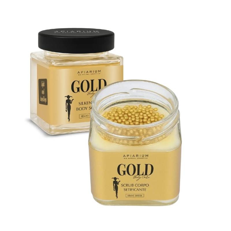 Scrub corpo Gold 410ml - Apiarium