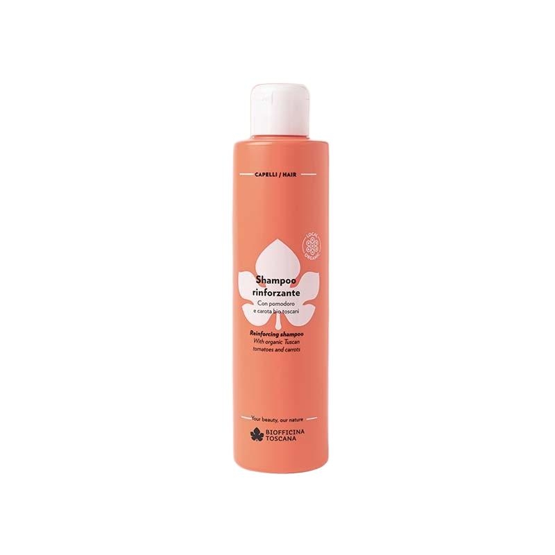 Shampoo rinforzante con pomodoro e carota 200ml - Biofficina Toscana