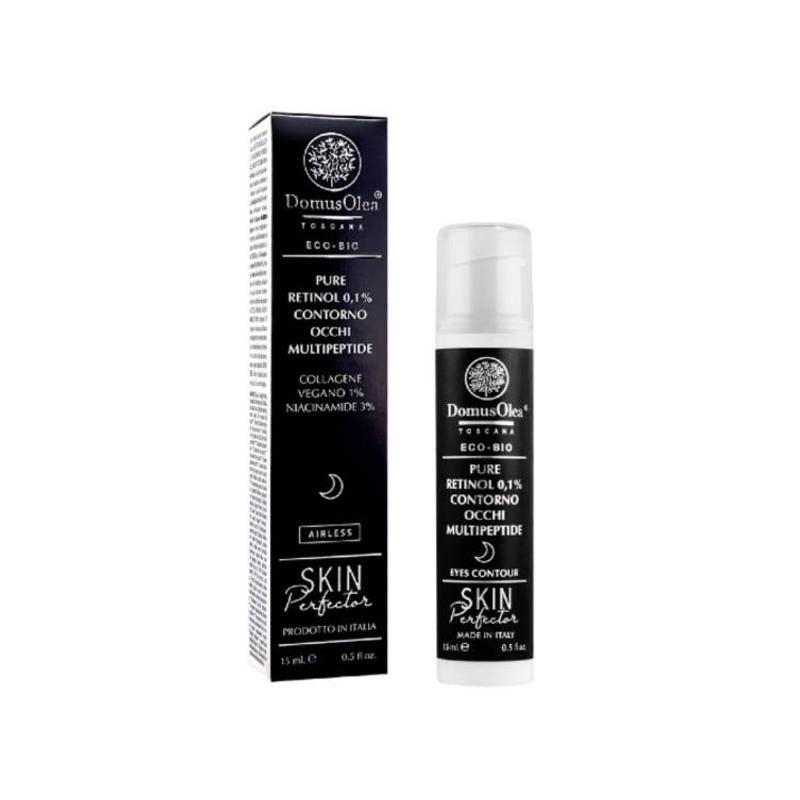 Pure Retinol 0,1% contorno occhi multipeptide 15ml - Domus Olea Toscana