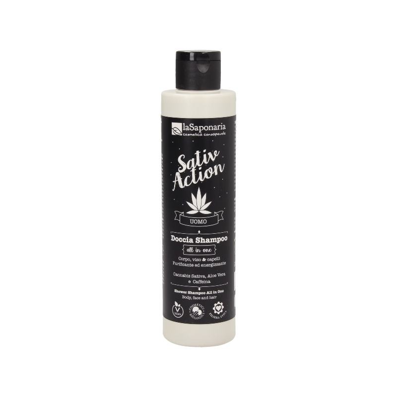 Doccia Shampoo All in One 200ml - SativAction - La Saponaria