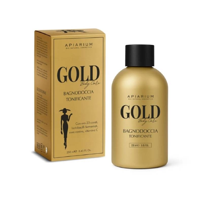 Bagnodoccia tonificante Gold 250ml - Apiarium