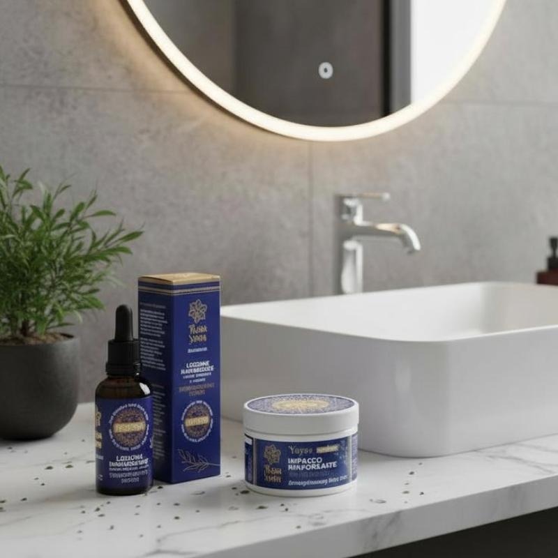 Kit Capelli Forza Ayurvedica Lozione + Impacco capelli - Rasayana