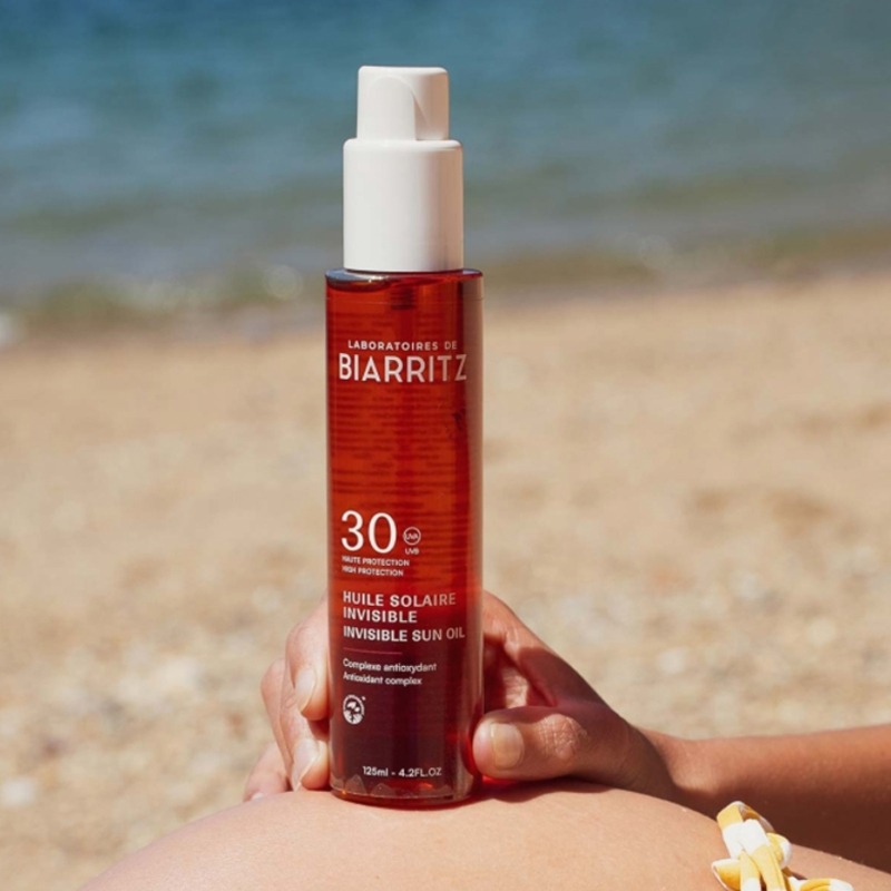 Olio Solare Satinato Viso, Corpo e Capelli SPF 30 - Laboratoires de Biarritz - immagine 2