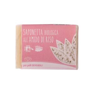 Saponetta amido di Riso Bio - Fior di Loto