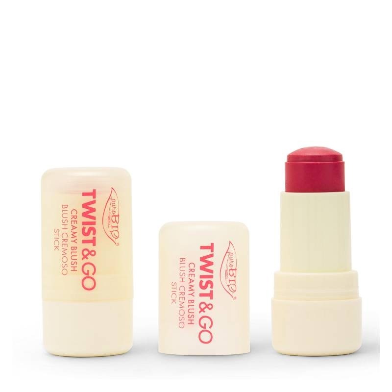Twist&Go Stick Viso Blush Cremoso 04 Fragola - puroBio - immagine 3