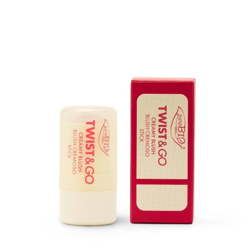 Twist&Go Stick Viso Blush Cremoso 04 Fragola - puroBio - immagine 2