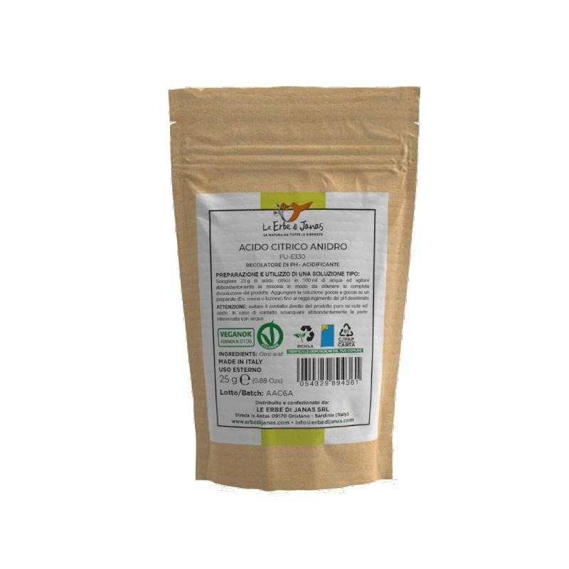 Acido Citrico Anidro - Le Erbe di Janas