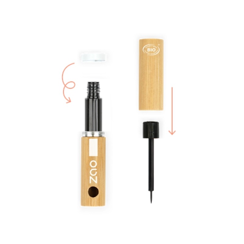 Eyeliner pennello 070 Nero Intenso - Zao Organic – Bild 2