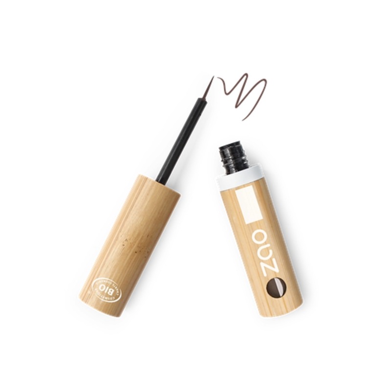 Eyeliner-Pinsel 071 Dunkelbraun - Zao Organic