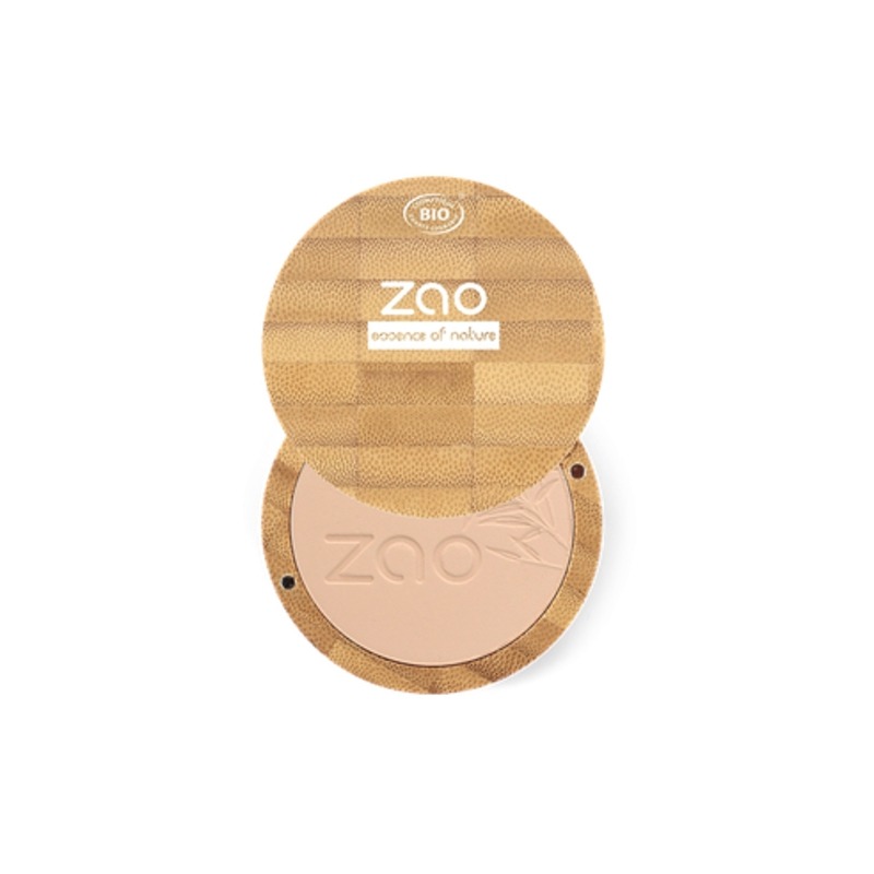Cipria Compatta Viso 302 Beige Rosato - Zao Makeup