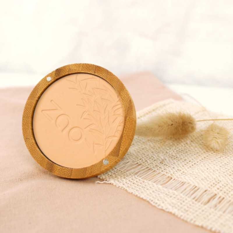 Cipria Compatta Viso 304 Cappuccino - Zao Organic – Bild 2