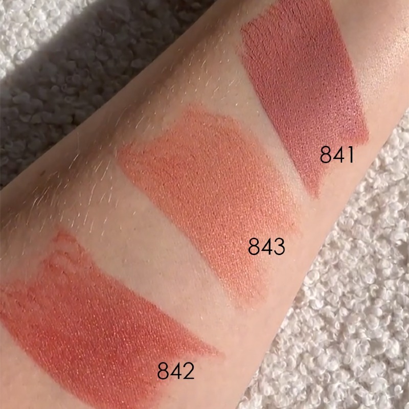 Blush stick labbra guance 843 Corallo perlato - Zao Makeup - immagine 3