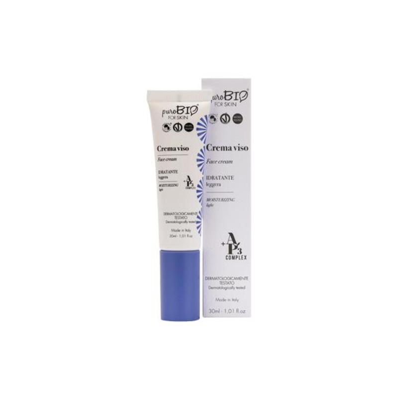 Crema Viso Idratante Leggera - puroBio