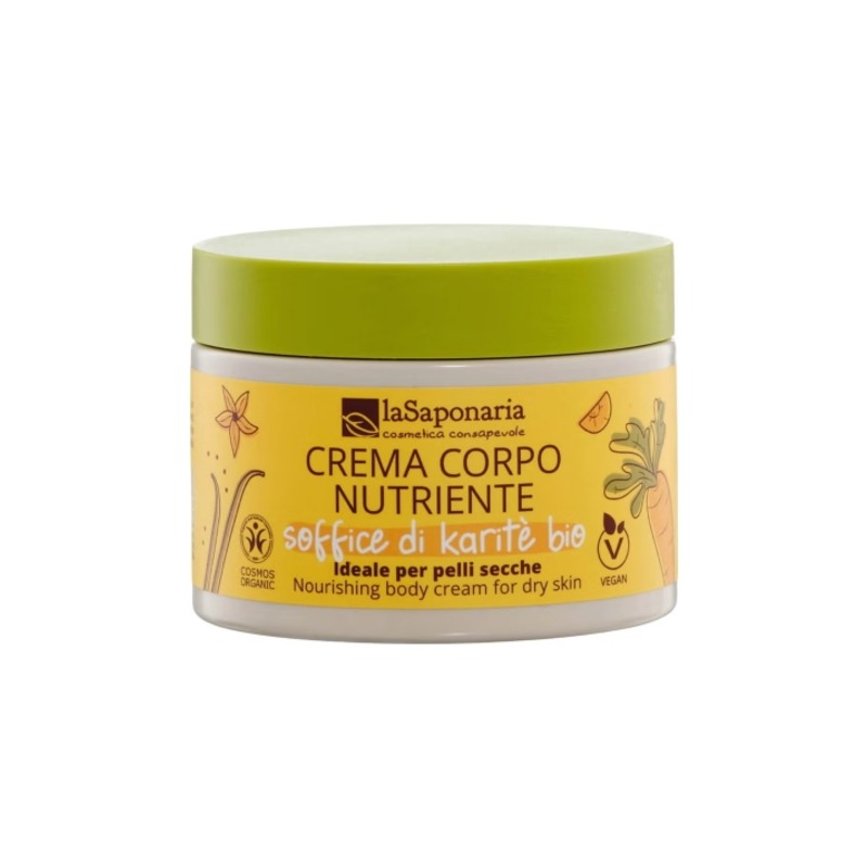 Crema Corpo Nutriente Soffice di Karitè Bio - La Saponaria