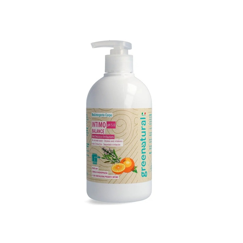 Bio Intimate Cleanser Balance Ph 5.0 - 500ml - Greenatural