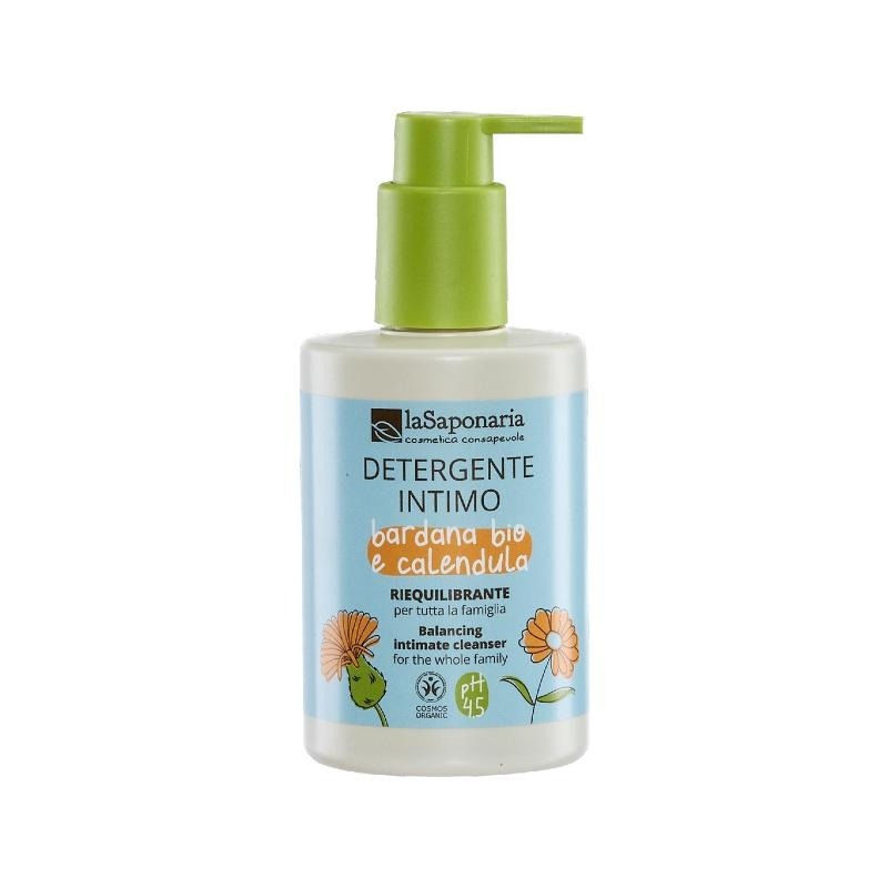Detergente intimo riequilibrante - Bardana Bio e Calendula - La Saponaria