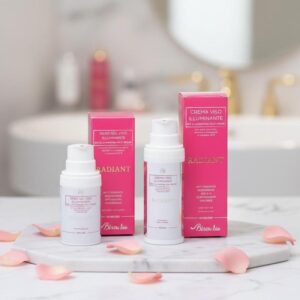 Kit Viso Illuminante al Melograno Siero Gel + Crema Radiant - BisouBio