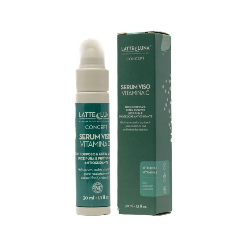 Siero Vitamina C - Siero corposo e extra asciutto: luce pura e protezione antiossidante - Latte & Luna