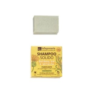 Shampoo solido purificante e antiforfora 50g - La Saponaria