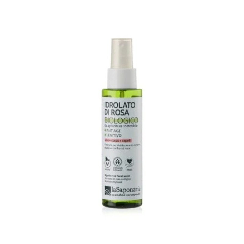 Idrolato di rosa bio Re Bottle Spray - La Saponaria