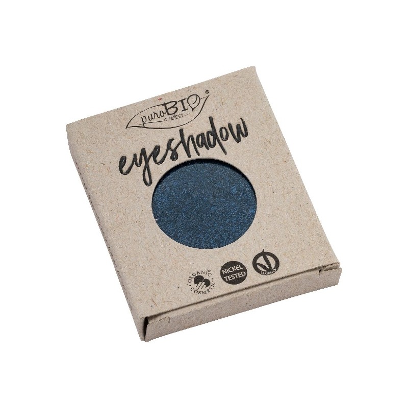 Ombretto compatto - Shimmer Blu 07 Refill - puroBio
