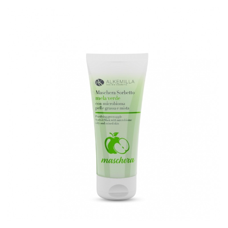 Maschera Sorbetto alla Mela Verde - Alkemilla