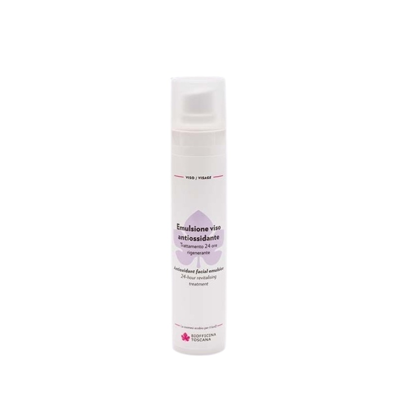 Emulsione Viso Antiossidante Trattamento 24 Ore Rigenerante - Biofficina Toscana