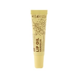 Lip Oil Vaniglia - Olio Labbra Nutriente e Protettivo Effetto Gloss - La Saponaria