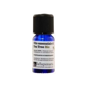 Olio Essenziale di Tea Tree Bio Puro al 100% Purificante e Balsamico - La Saponaria