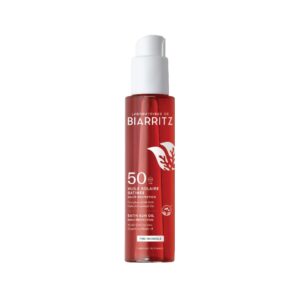 Olio Solare Satinato Viso, Corpo e Capelli SPF 50 - Laboratoires de Biarritz