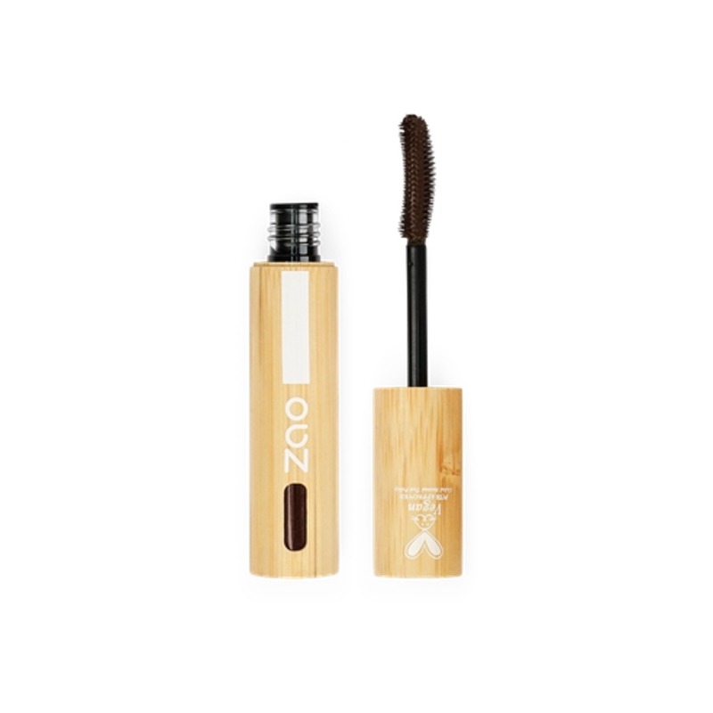 Mascara Waterproof No Drama Marrone - Zao Organic