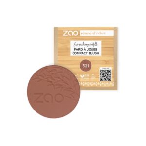 Ricarica Fard Compatto 321 Marrone aranciato - Zao Organic