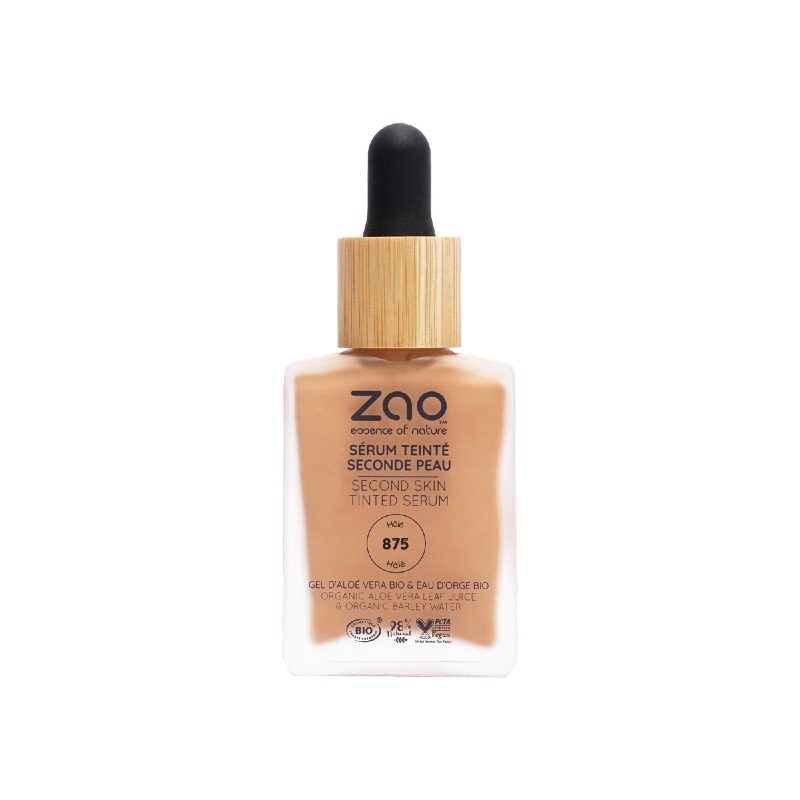 Siero colorato seconda pelle 875 Abbronzata - Zao Makeup