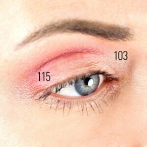 Ricarica Ombretto perlato rettangolare 103 Rosa Antico - Zao Makeup