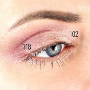 Ricarica Ombretto perlato rettangolare 118 Prugna - Zao Makeup