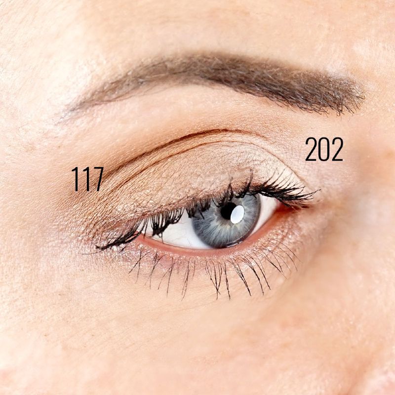 Ricarica Ombretto Opaco Rettangolare 202 Marrone Beige - Zao Makeup - immagine 4