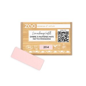 Ricarica Ombretto Opaco Rettangolare Rosa Antico Dorato - Zao Makeup